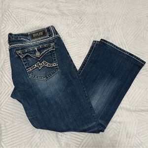 Women’s Miss Me JE1049EX Easy Boot Jeans Size 32